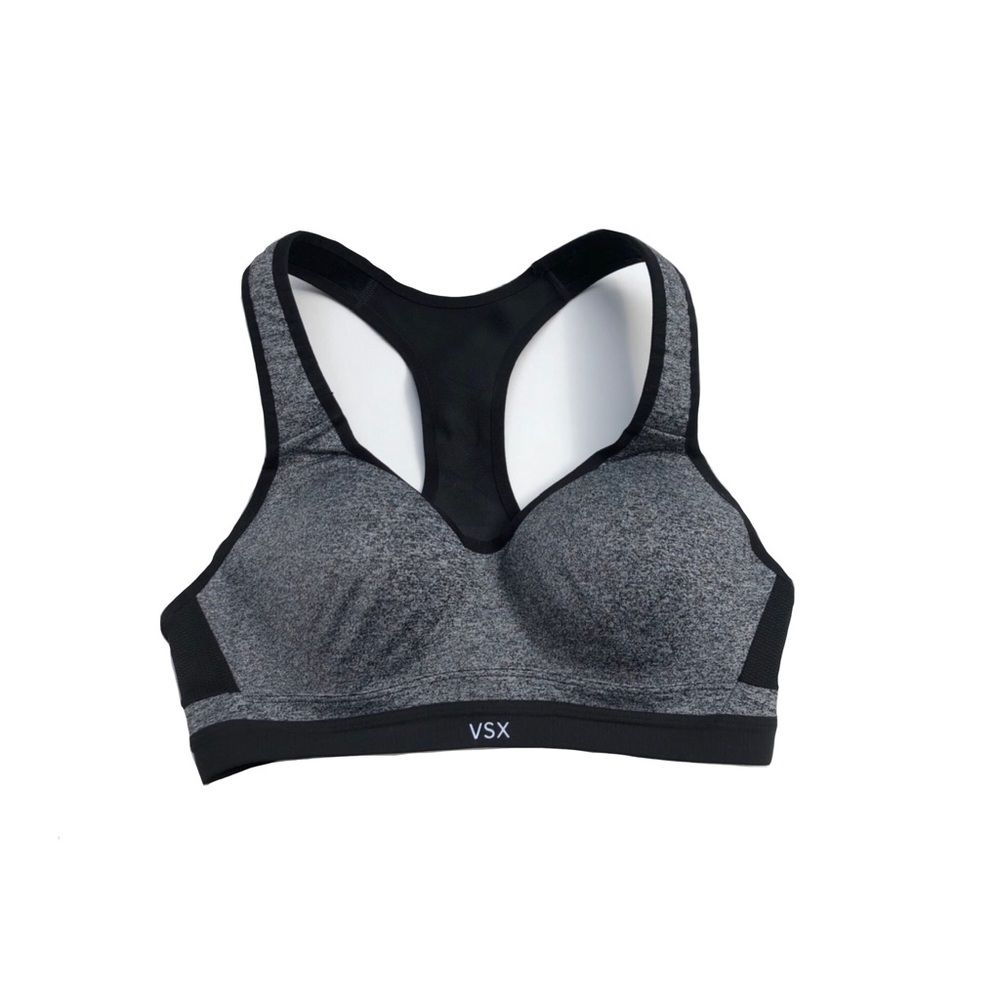 VS Sports Bra. Size 34B. Black/Gray